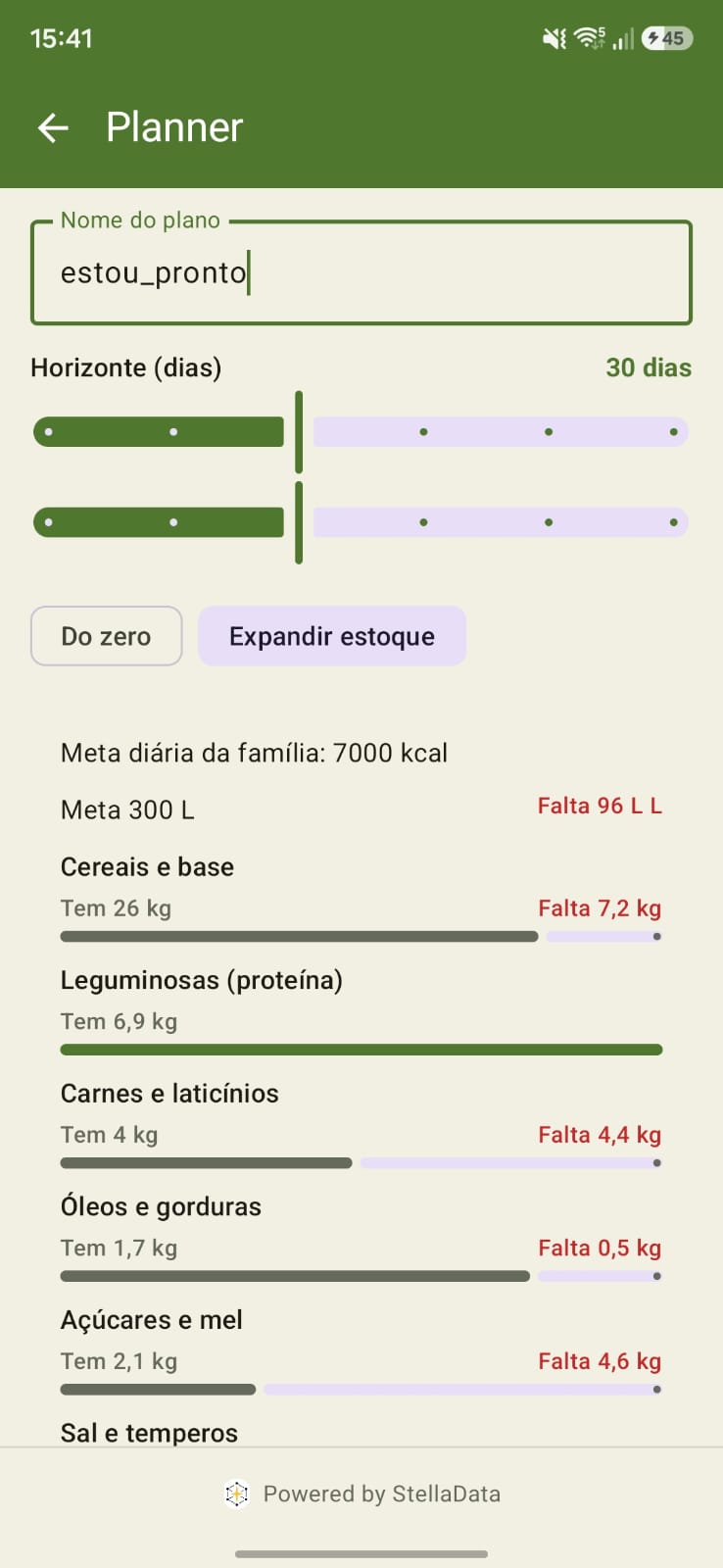 Planner de Estoque