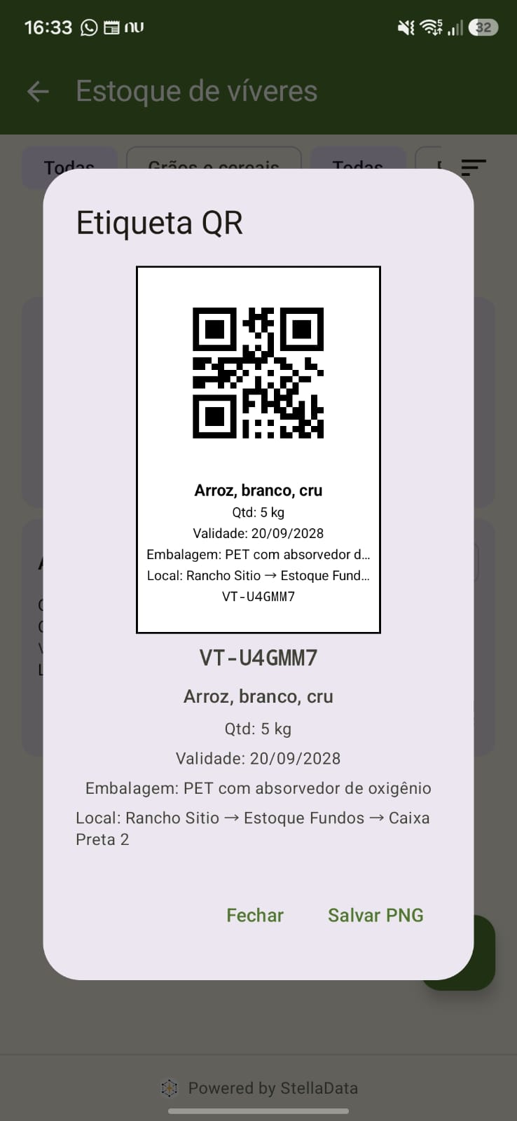 Cadastros com códigos de barra e QR Codes